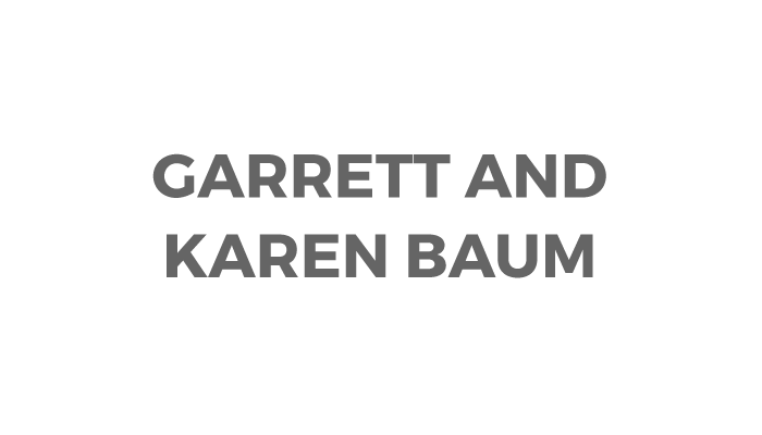 Garrett and Karen Baum